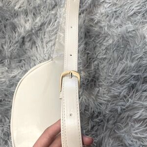 This Cream color belt bag